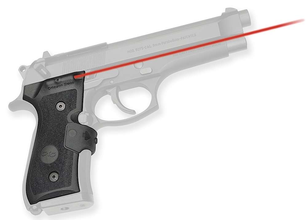 Sights Lasers Crimson Trace Corporation 50 ft CRIM 0119201    LG402M LASERGRIPS BER92 MILSPEC